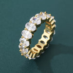 ギャラリービューアに画像を読み込み、Oval Cut Ring - 6mm (18K Gold)
