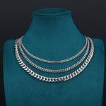 ギャラリービューアに画像を読み込み、Cuban Chain - 4mm〜8mm (White Gold)