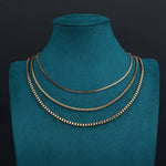 ギャラリービューアに画像を読み込み、Box Link Chain - 1.5mm〜3mm (Rose Gold)