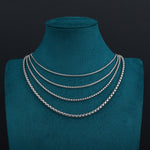 Load image into Gallery viewer, Belcher Link Chain - 2mm〜6mm (White Gold)