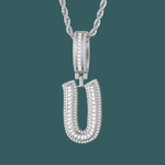 ギャラリービューアに画像を読み込み、Letter Pendant - TWIST MODEL【無料ネックレス付属】