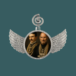 ギャラリービューアに画像を読み込み、Custom Photo Pendant - Gucci Wing (White Gold)【無料ネックレス付属】