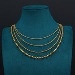 Load image into Gallery viewer, Belcher Link Chain - 2mm〜6mm (Gold)