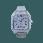 Load image into Gallery viewer, 【Moissanite】Ice Out Square Watch