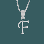 Load image into Gallery viewer, Custom Letter Pendant - Script Initial【無料ネックレス付属】