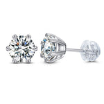 Load image into Gallery viewer, 1ct/0.5ct VVS Moissanite & 925silver - Classic Crown Six