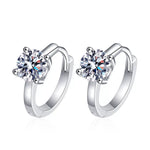 Load image into Gallery viewer, Moissanite & 925silver - Luna Loop 1ct
