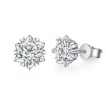 Load image into Gallery viewer, Moissanite & 925silver - Royal Bloom 1ct