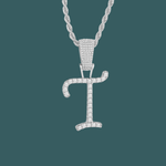 Load image into Gallery viewer, Custom Letter Pendant - Script Initial【無料ネックレス付属】