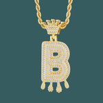 Load image into Gallery viewer, Custom Letter Pendant - Royal Initial【無料ネックレス付属】