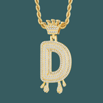 Load image into Gallery viewer, Custom Letter Pendant - Royal Initial【無料ネックレス付属】