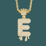 Load image into Gallery viewer, Custom Letter Pendant - Royal Initial【無料ネックレス付属】
