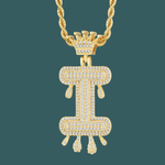 Load image into Gallery viewer, Custom Letter Pendant - Royal Initial【無料ネックレス付属】