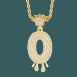 Load image into Gallery viewer, Custom Letter Pendant - Royal Initial【無料ネックレス付属】