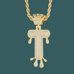 Load image into Gallery viewer, Custom Letter Pendant - Royal Initial【無料ネックレス付属】