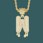 Load image into Gallery viewer, Custom Letter Pendant - Royal Initial【無料ネックレス付属】