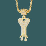 Load image into Gallery viewer, Custom Letter Pendant - Royal Initial【無料ネックレス付属】