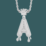 Load image into Gallery viewer, Custom Letter Pendant - Royal Initial【無料ネックレス付属】