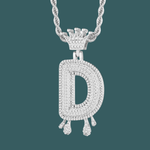 Load image into Gallery viewer, Custom Letter Pendant - Royal Initial【無料ネックレス付属】