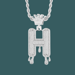 Load image into Gallery viewer, Custom Letter Pendant - Royal Initial【無料ネックレス付属】