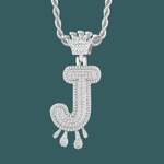 Load image into Gallery viewer, Custom Letter Pendant - Royal Initial【無料ネックレス付属】