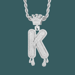 Load image into Gallery viewer, Custom Letter Pendant - Royal Initial【無料ネックレス付属】