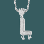 Load image into Gallery viewer, Custom Letter Pendant - Royal Initial【無料ネックレス付属】
