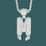 Load image into Gallery viewer, Custom Letter Pendant - Royal Initial【無料ネックレス付属】