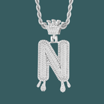 Load image into Gallery viewer, Custom Letter Pendant - Royal Initial【無料ネックレス付属】
