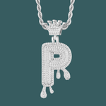 Load image into Gallery viewer, Custom Letter Pendant - Royal Initial【無料ネックレス付属】