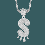 Load image into Gallery viewer, Custom Letter Pendant - Royal Initial【無料ネックレス付属】