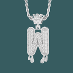 Load image into Gallery viewer, Custom Letter Pendant - Royal Initial【無料ネックレス付属】