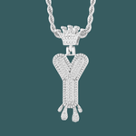 Load image into Gallery viewer, Custom Letter Pendant - Royal Initial【無料ネックレス付属】