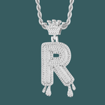 Load image into Gallery viewer, Custom Letter Pendant - Royal Initial【無料ネックレス付属】