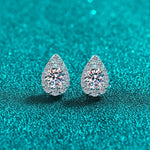 ギャラリービューアに画像を読み込み、Moissanite & 925silver - Tear of Light 0.5ct