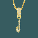 Load image into Gallery viewer, Custom Letter Pendant - Tapered Initial【無料ネックレス付属】