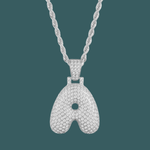 Load image into Gallery viewer, Custom Letter Pendant - Bubble Initial【無料ネックレス付属】