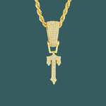 Load image into Gallery viewer, Custom Letter Pendant - Tapered Initial【無料ネックレス付属】