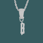 Load image into Gallery viewer, Custom Letter Pendant - Tapered Initial【無料ネックレス付属】