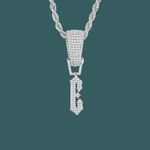 Load image into Gallery viewer, Custom Letter Pendant - Tapered Initial【無料ネックレス付属】
