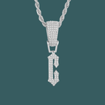 Load image into Gallery viewer, Custom Letter Pendant - Tapered Initial【無料ネックレス付属】