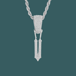 Load image into Gallery viewer, Custom Letter Pendant - Tapered Initial【無料ネックレス付属】