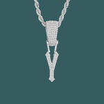 Load image into Gallery viewer, Custom Letter Pendant - Tapered Initial【無料ネックレス付属】