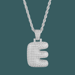 Load image into Gallery viewer, Custom Letter Pendant - Bubble Initial【無料ネックレス付属】