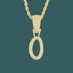 Load image into Gallery viewer, Custom Letter Pendant - Crossed Initial【無料ネックレス付属】