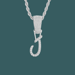 Load image into Gallery viewer, Custom Letter Pendant - Crossed Initial【無料ネックレス付属】