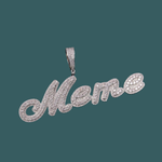 Load image into Gallery viewer, Custom Letter Pendant - Gothic Word (Gold,White Gold,Rose Gold)【無料ネックレス付属】