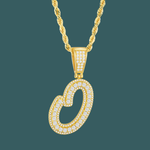 ギャラリービューアに画像を読み込み、Custom Letter Pendant - Bold Curve【無料ネックレス付属】