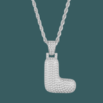 Load image into Gallery viewer, Custom Letter Pendant - Bubble Initial【無料ネックレス付属】