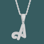 ギャラリービューアに画像を読み込み、Custom Letter Pendant - Bold Curve【無料ネックレス付属】